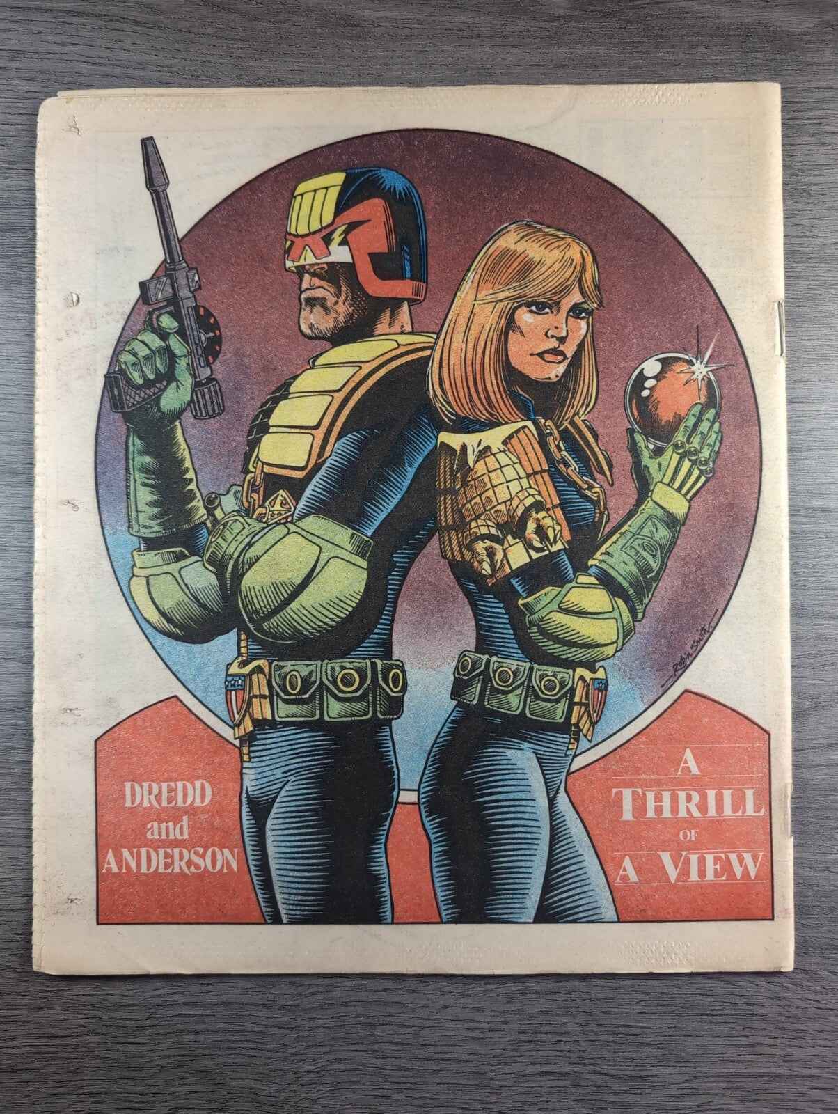 2000AD Prog 442 Featuring Judge Dread Comic 2nd Nov 1985 Vintage Retro Comic