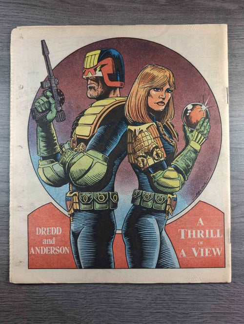 2000AD Prog 442 Featuring Judge Dread Comic 2nd Nov 1985 Vintage Retro Comic