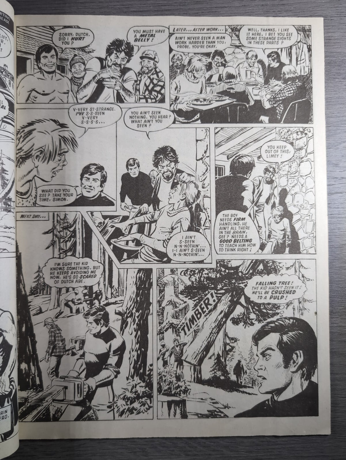 Eagle Comic Issue No. 260 14th March 1987 Vintage Retro UK Comic