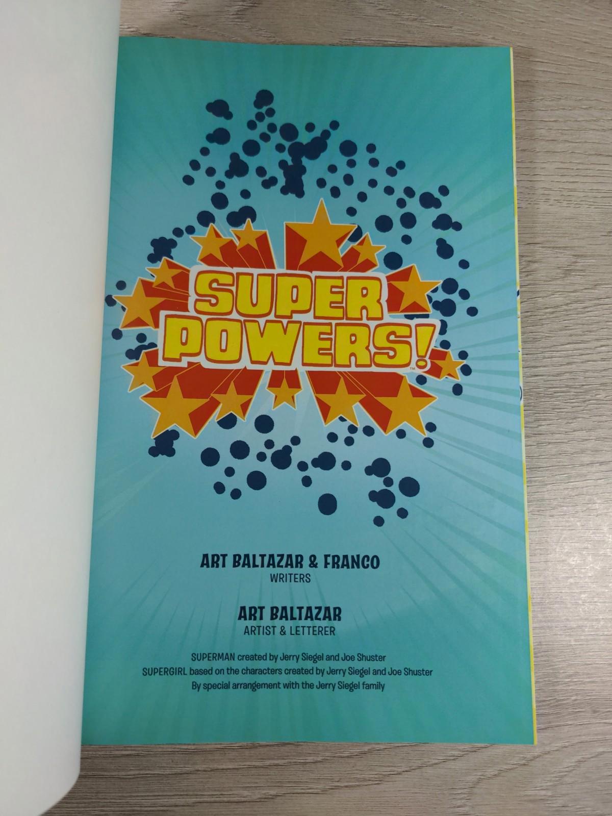 DC Comics Super Powers Vol 1 by Art Baltazar Paperback 2017 Graphic Novel
