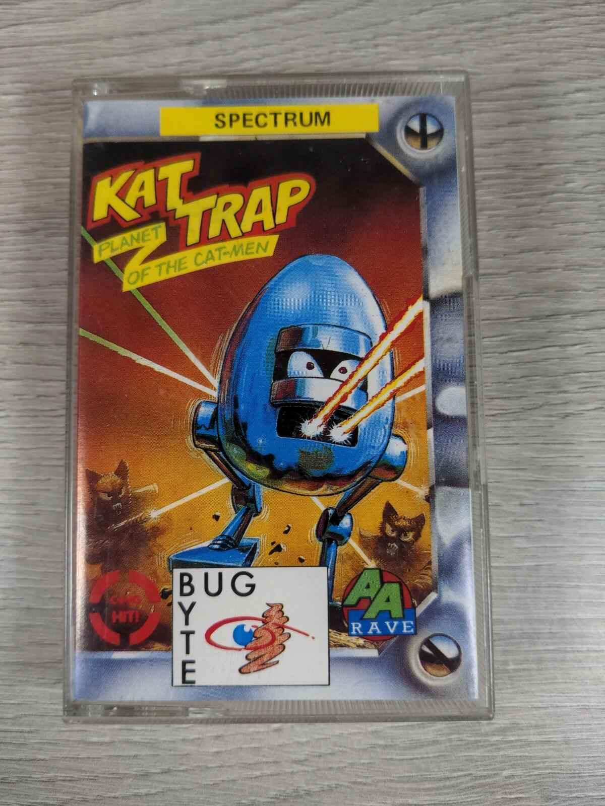 Kat Trap Planet Of The Cat Men ZX Spectrum  Video Game Cassette Tested & Working - Retrorama UK