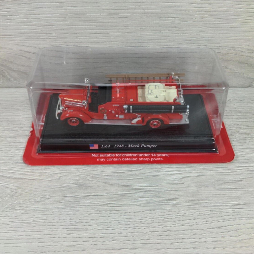 Del Prado Fire Engines of the World 1:64 1948 - Mack Pumper Diecast Model