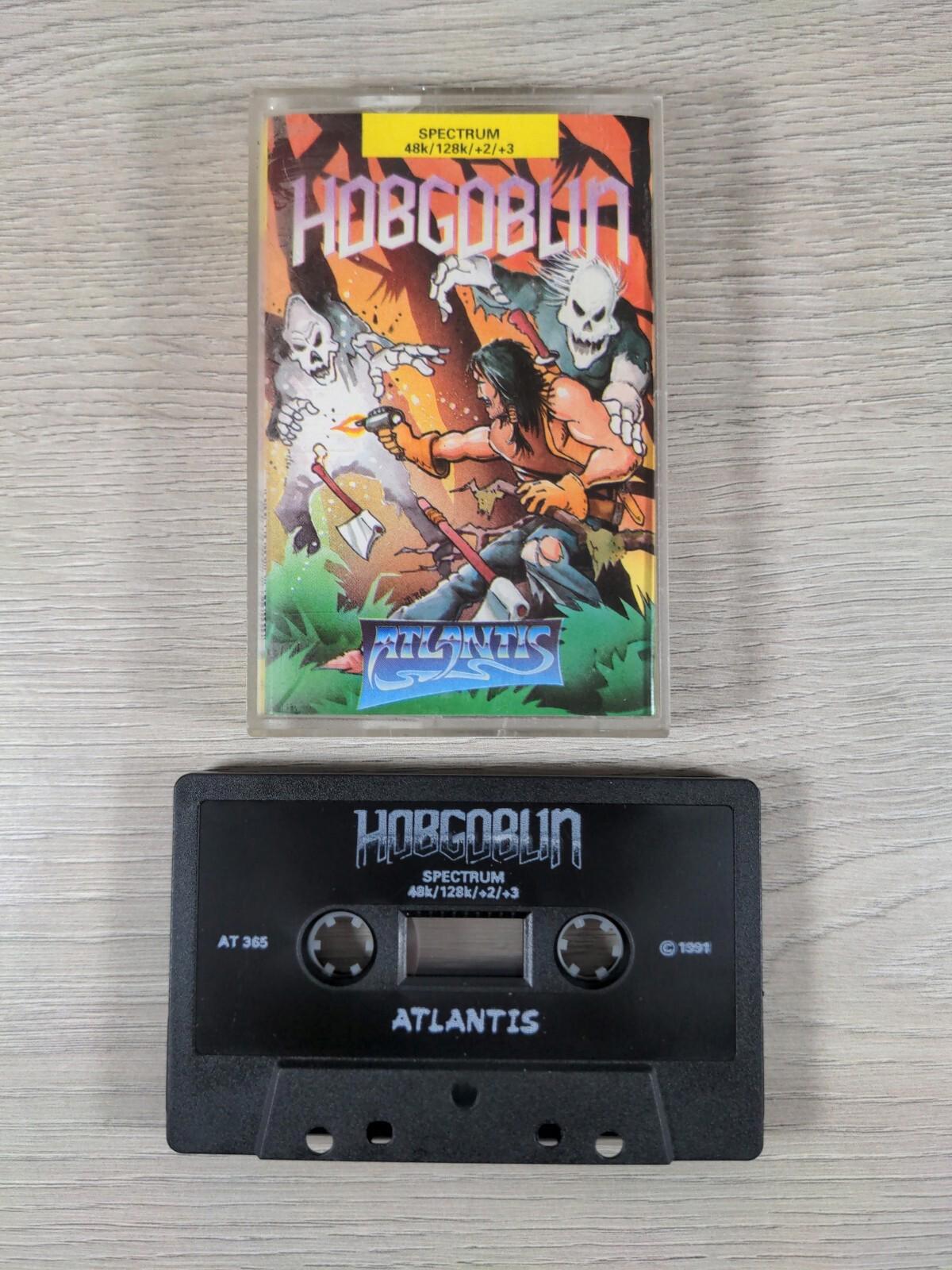 Hobgoblin ZX Spectrum 48K 128K Game Cassette Tested & Working