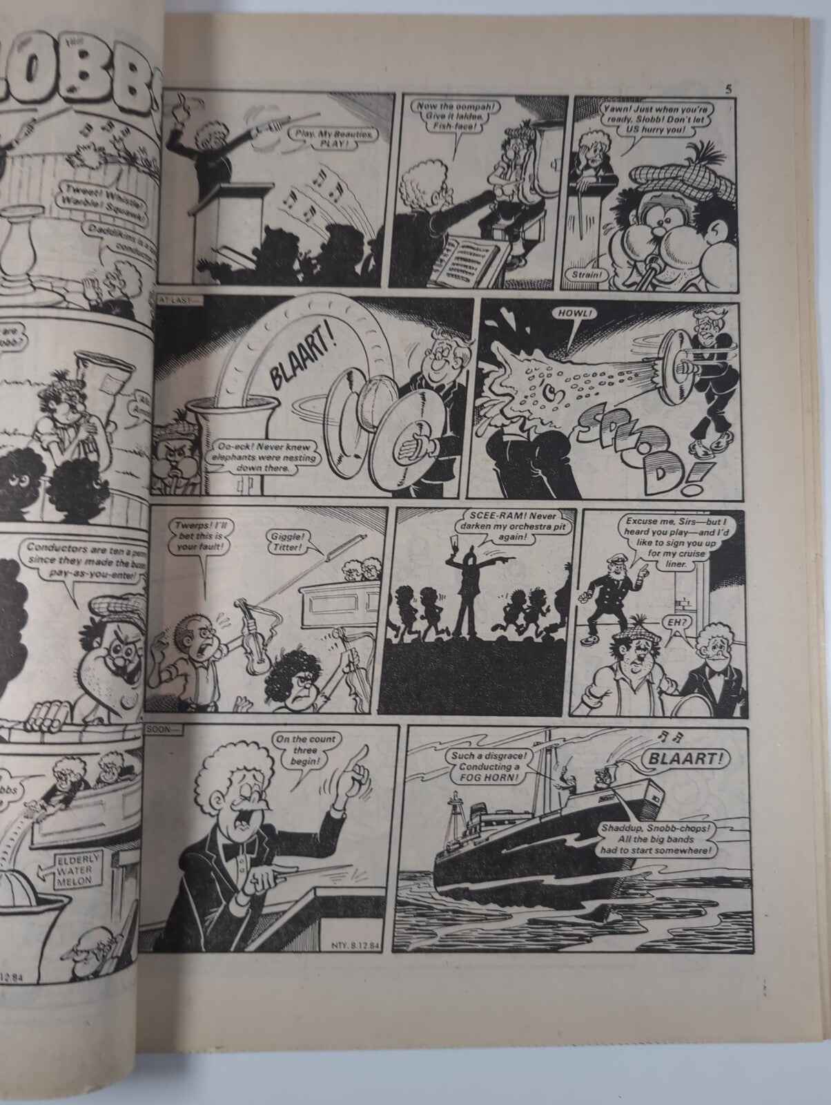 Nutty Comic Featuring Bananaman Issue No. 252 Dec 8th 1984 Vintage Retro Comic