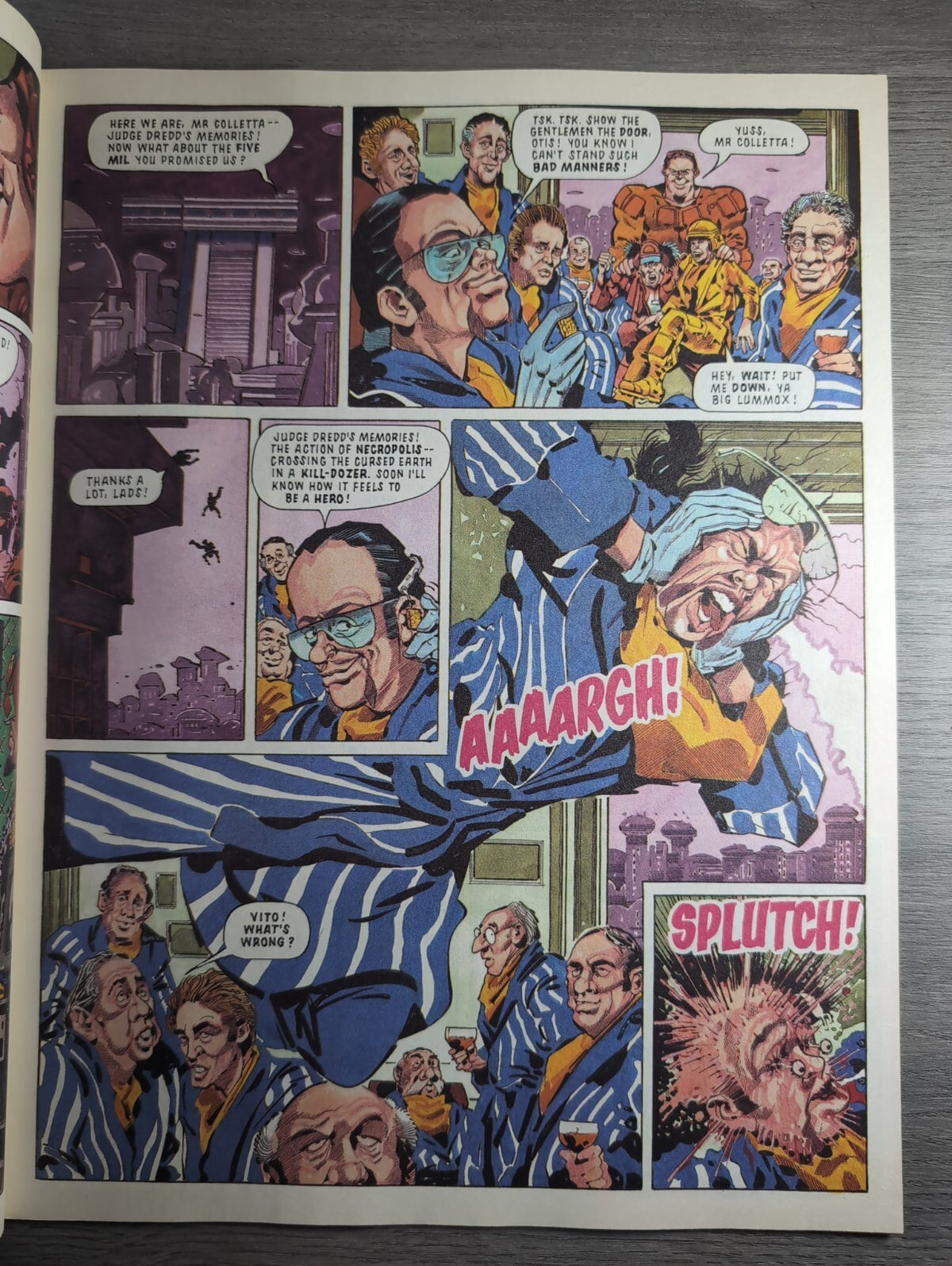 2000AD Prog 836 Featuring Judge Dredd Comic 22nd May 1993 Vintage Retro Comic