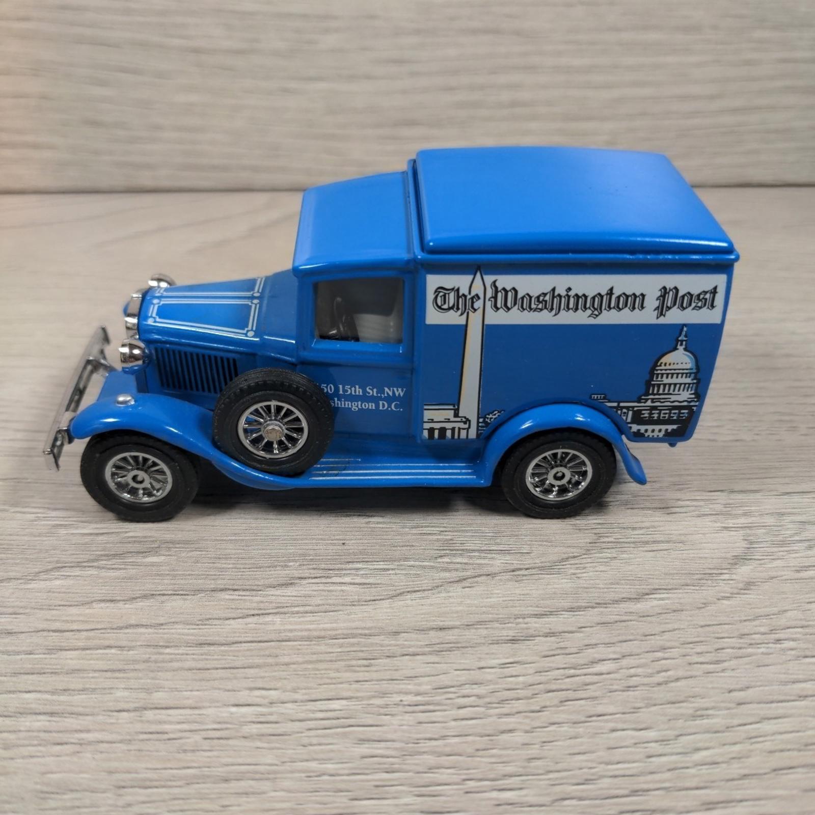 Matchbox Collectables  1930 Model A Ford Diecast Van YPP-08 Power Of The Press - Retrorama UK