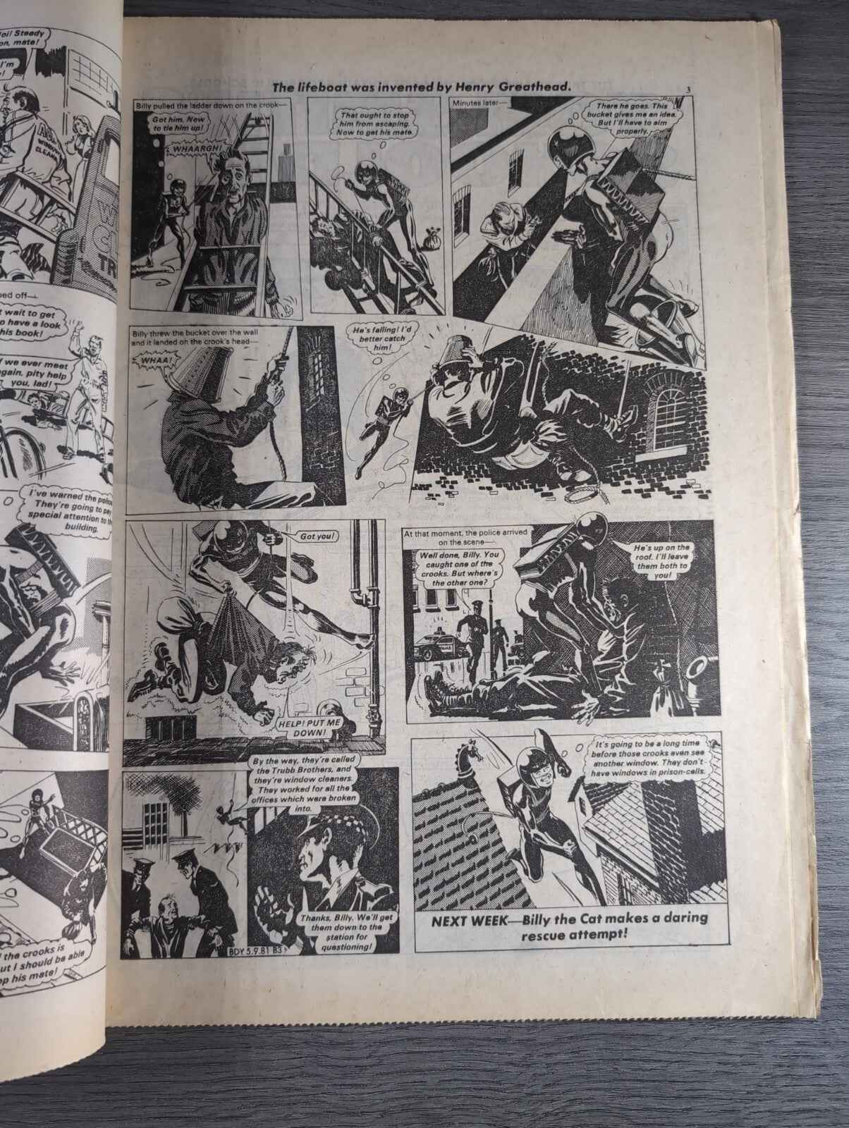 Buddy Comic Issue No 30 5th Spetember 1981 Vintage Retro Comic