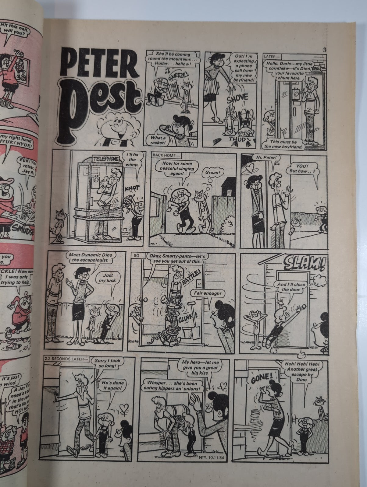 Nutty Comic Featuring Bananaman Issue No. 248 Oct 6th 1984 Vintage Comic