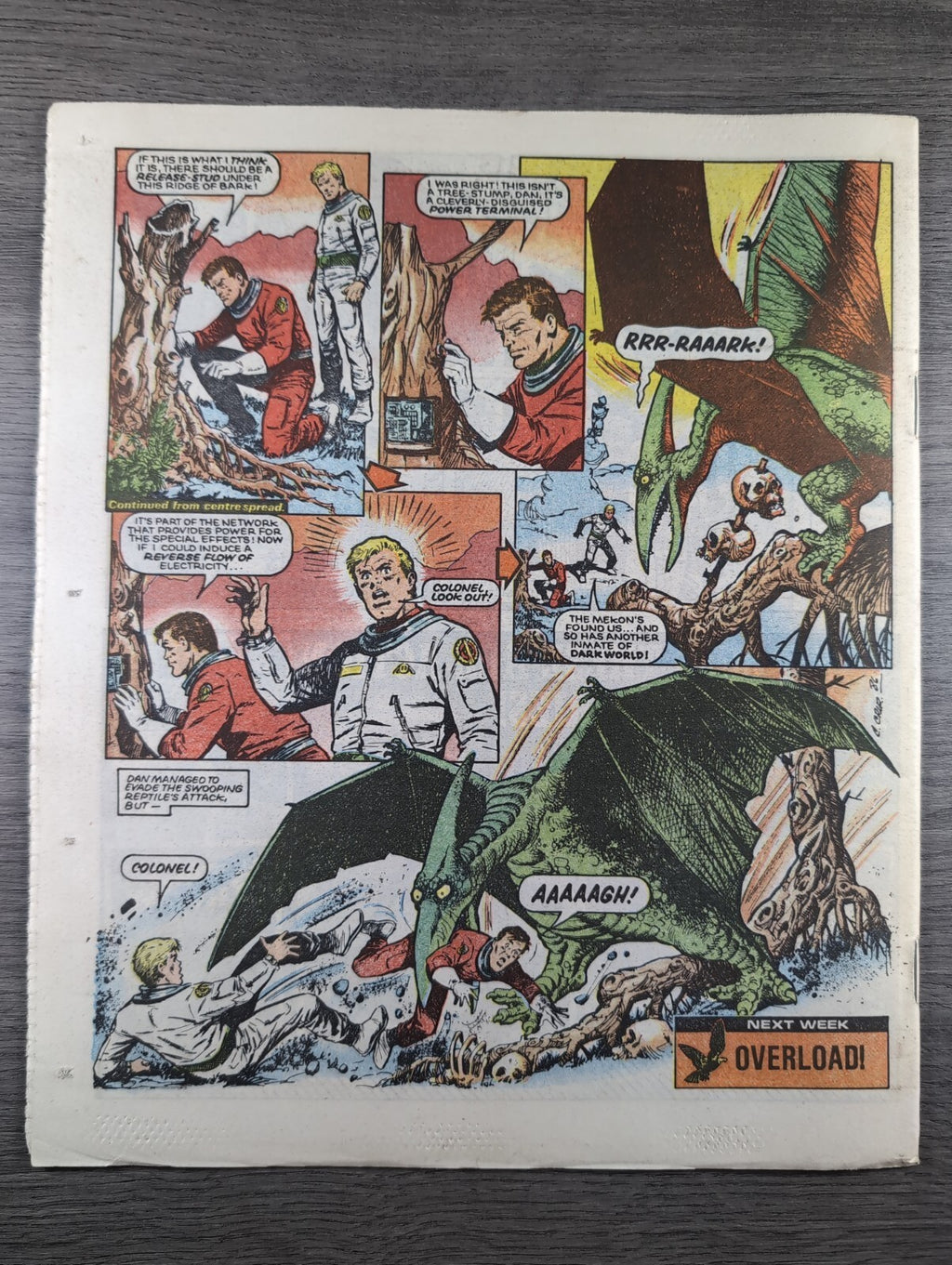 Eagle Comic Issue No. 225 12th July 1986 Vintage Retro UK Comic