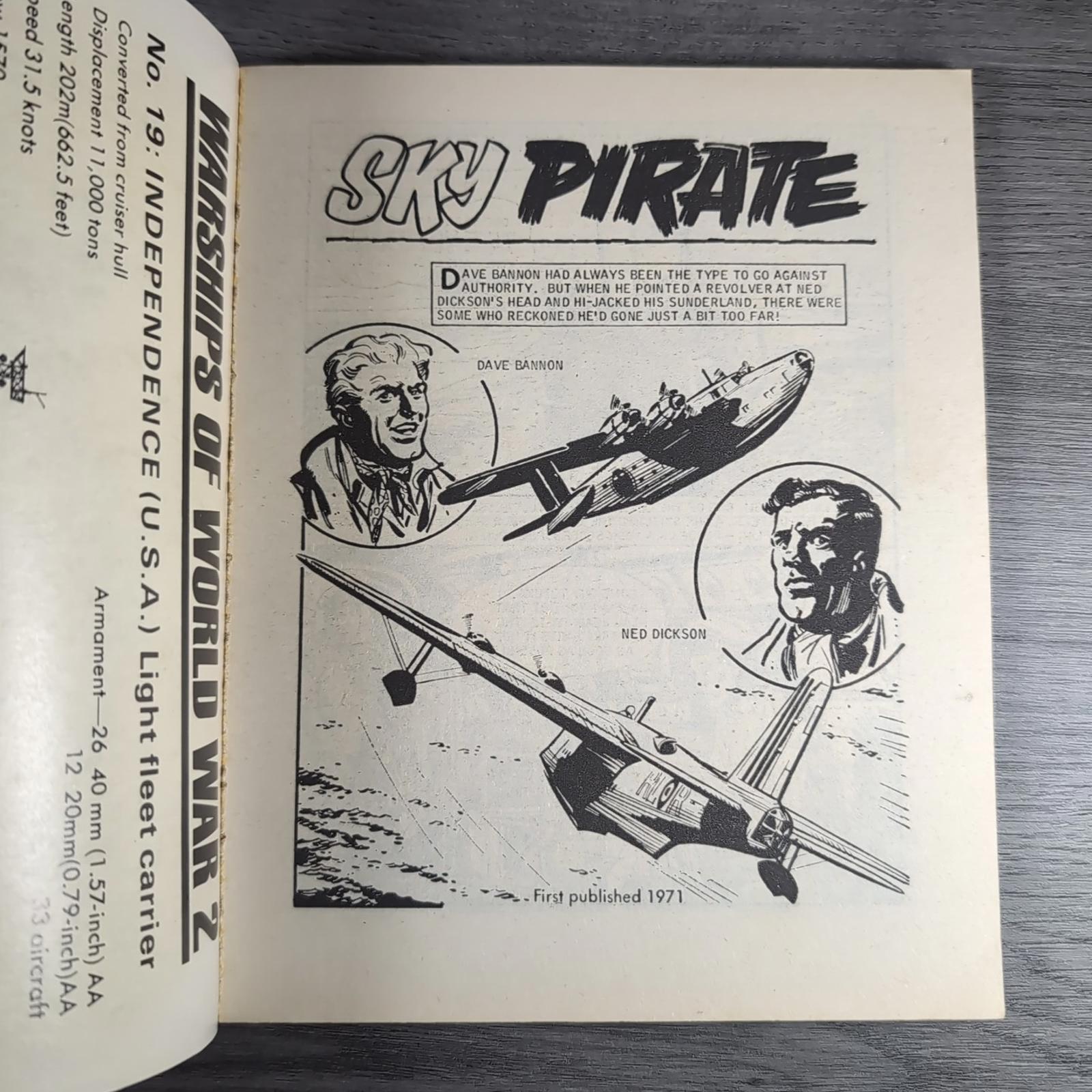 Commando Comic Issue Number 1540 Sky Pirate