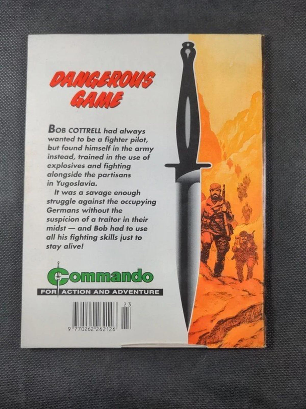 Commando Comic Issue Number 3677 Dangerous Game