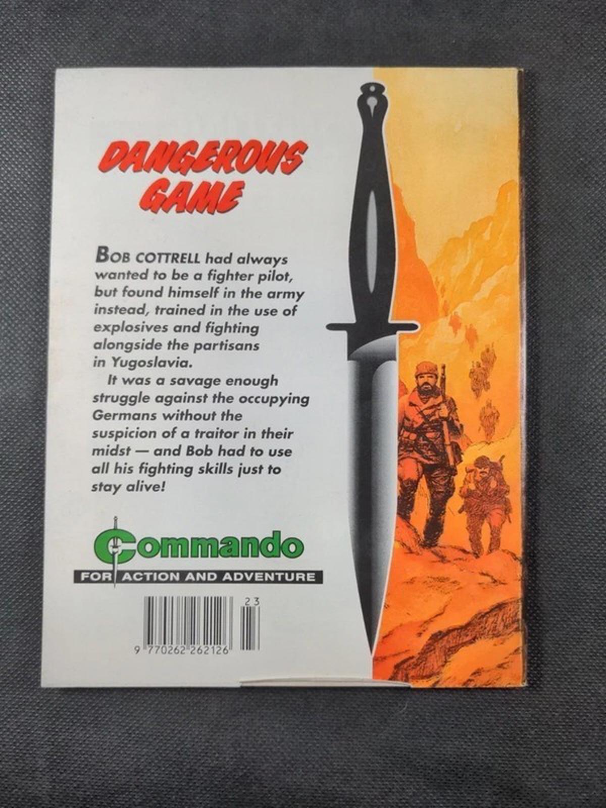 Commando Comic Issue Number 3677 Dangerous Game