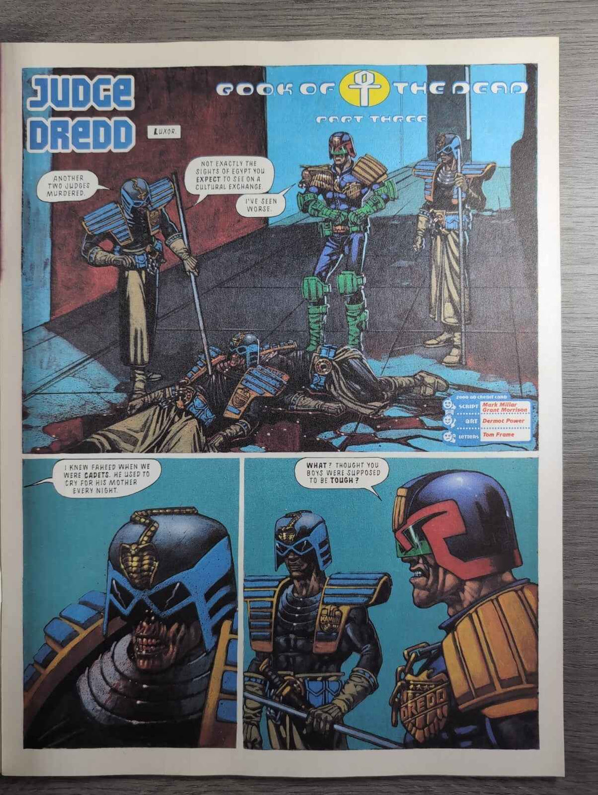 2000AD Prog 861 Featuring Judge Dredd Comic 13th Nov 1993 Vintage Retro Comic