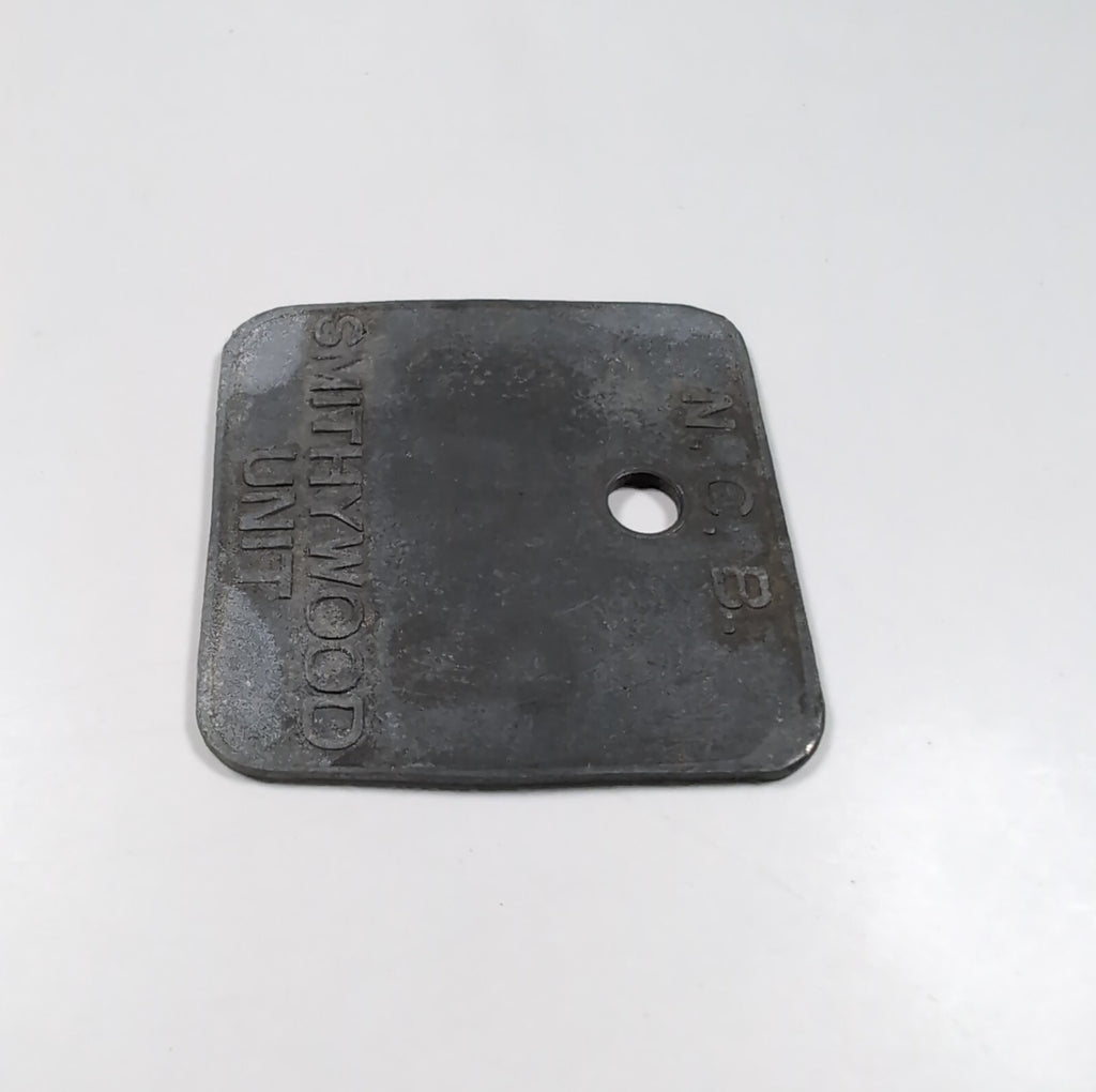 Smithywood Unit No 246 N.C.B. Miners Pit Check Token Tally Mining Memorabilia