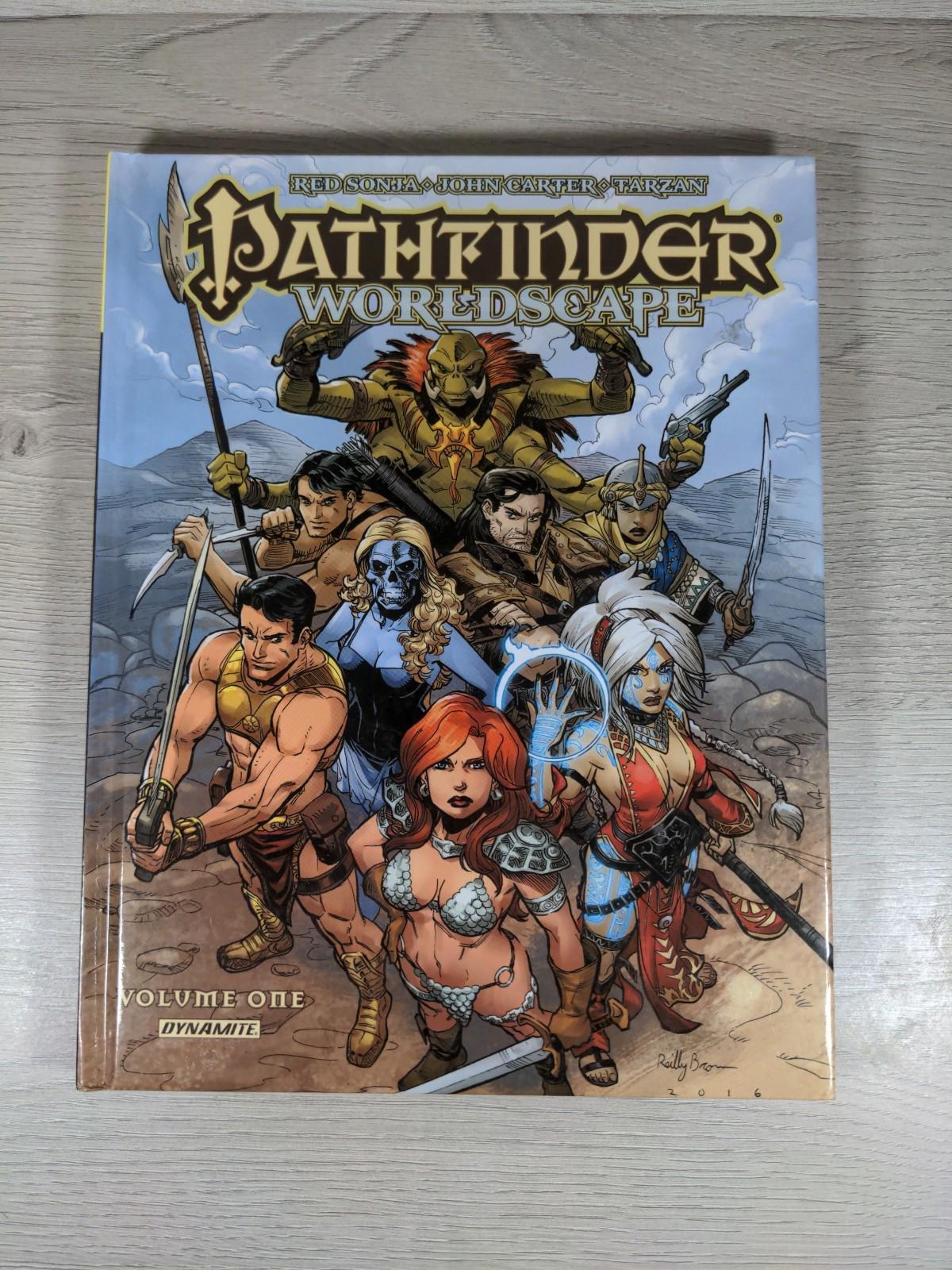 Pathfinder: Worldscape by Erik Mona Hardcover Graphic Novel 2017 Dynamite Comics