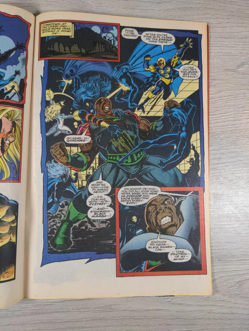 Marvel Comics: The New Warriors Forces Of Darkness Forces Of Light Part 3 #34