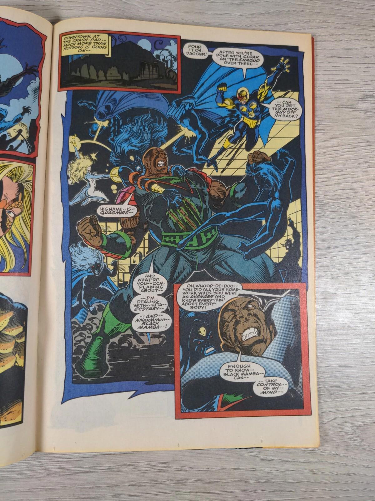 Marvel Comics: The New Warriors Forces Of Darkness Forces Of Light Part 3 #34 - Retrorama UK