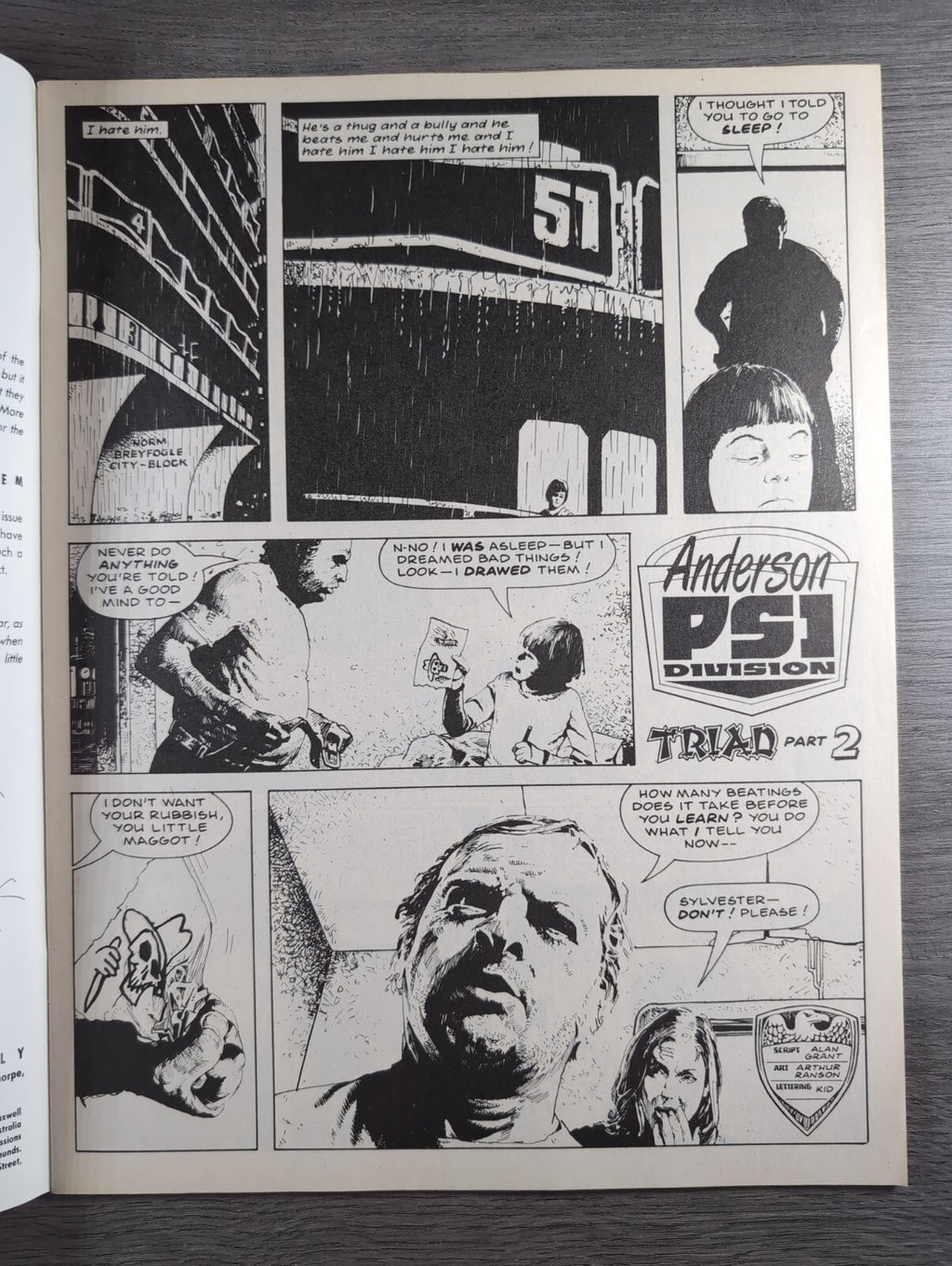 2000AD Prog 636 Featuring Judge Dread Comic 22nd July 1989 Vintage Retro Comic