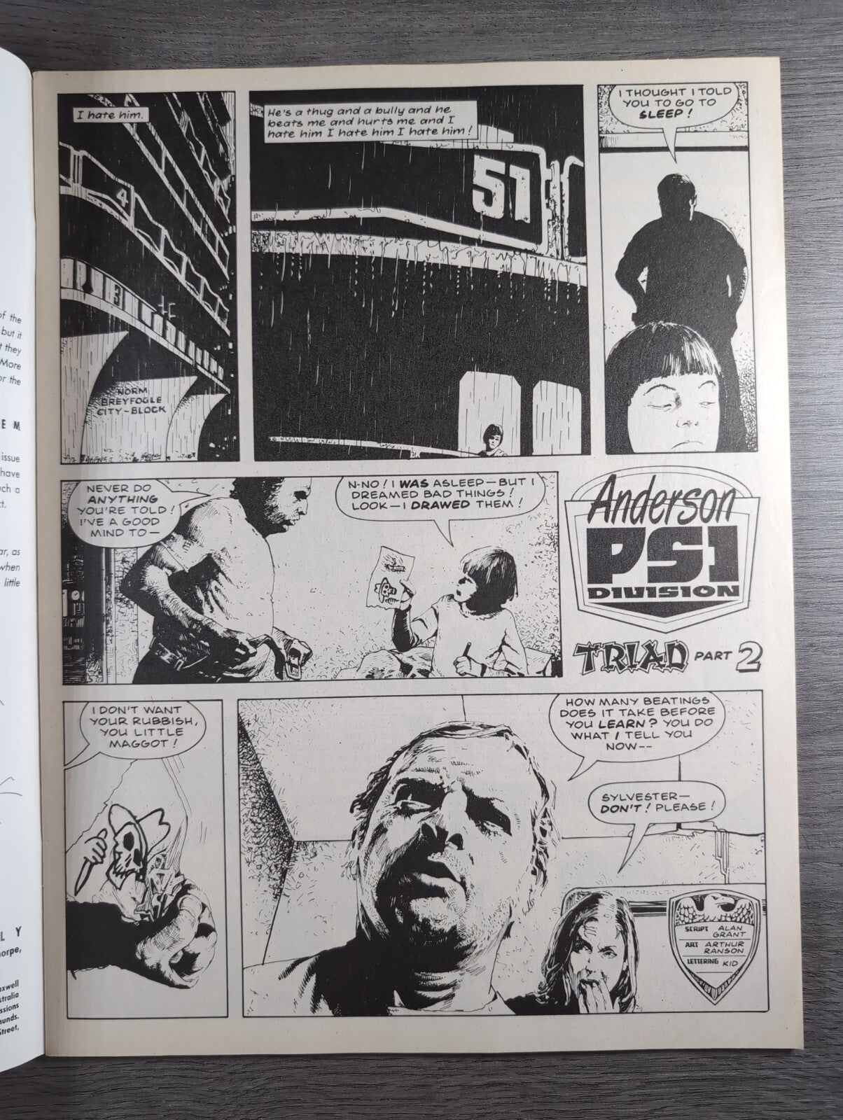 2000AD Prog 636 Featuring Judge Dread Comic 22nd July 1989 Vintage Retro Comic