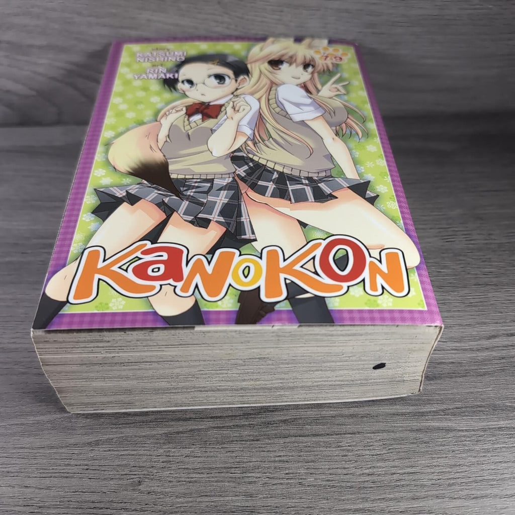 Kanokon Omnibus 7-9 by Kastumi Nishino 2014 Trade Paperback Manga Book