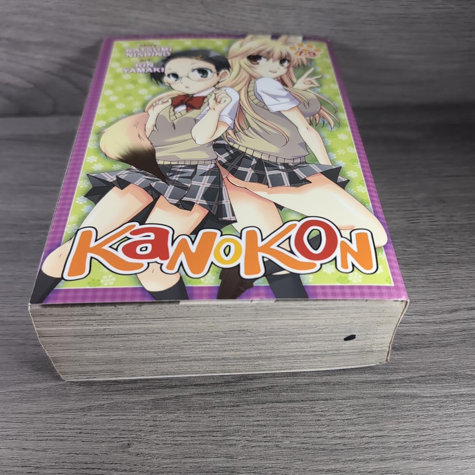 Kanokon Omnibus 7-9 by Kastumi Nishino 2014 Trade Paperback Manga Book