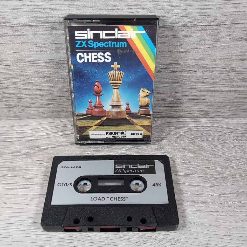 Chess ZX Spectrum 48K Game Cassette Psion Tested & Working
