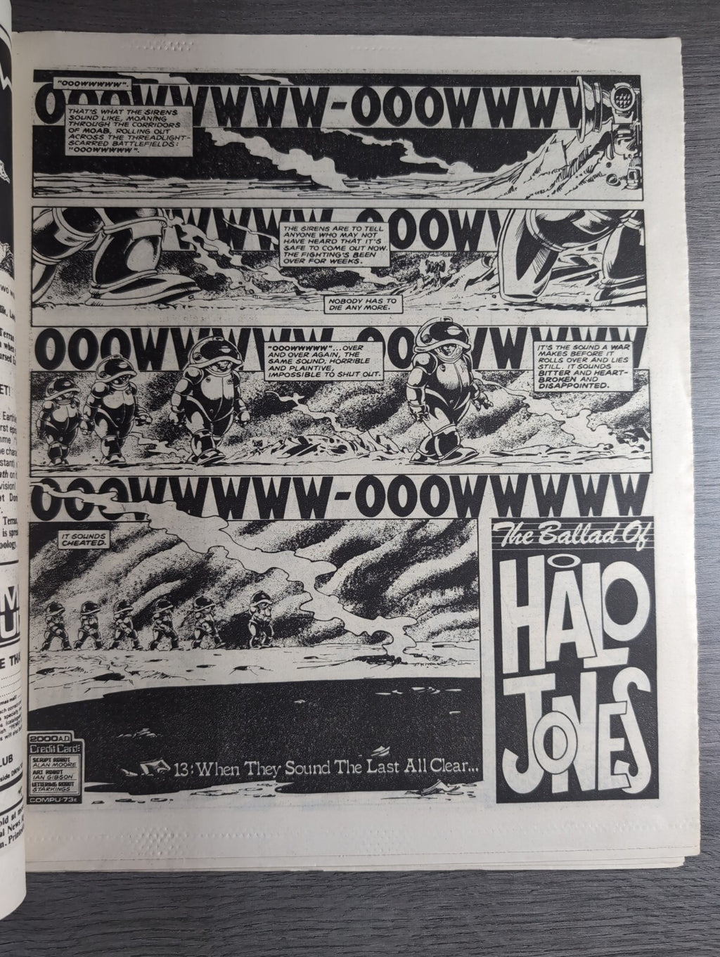 2000AD Prog 464 Featuring Judge Dread Comic 5th April 1986 Vintage Retro Comic