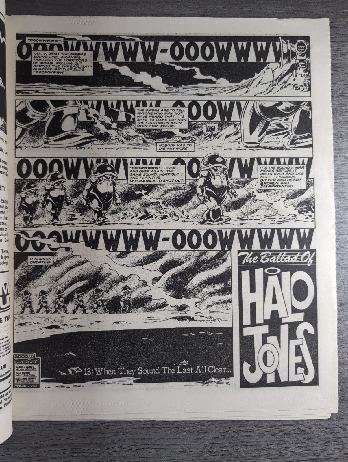 2000AD Prog 464 Featuring Judge Dread Comic 5th April 1986 Vintage Retro Comic