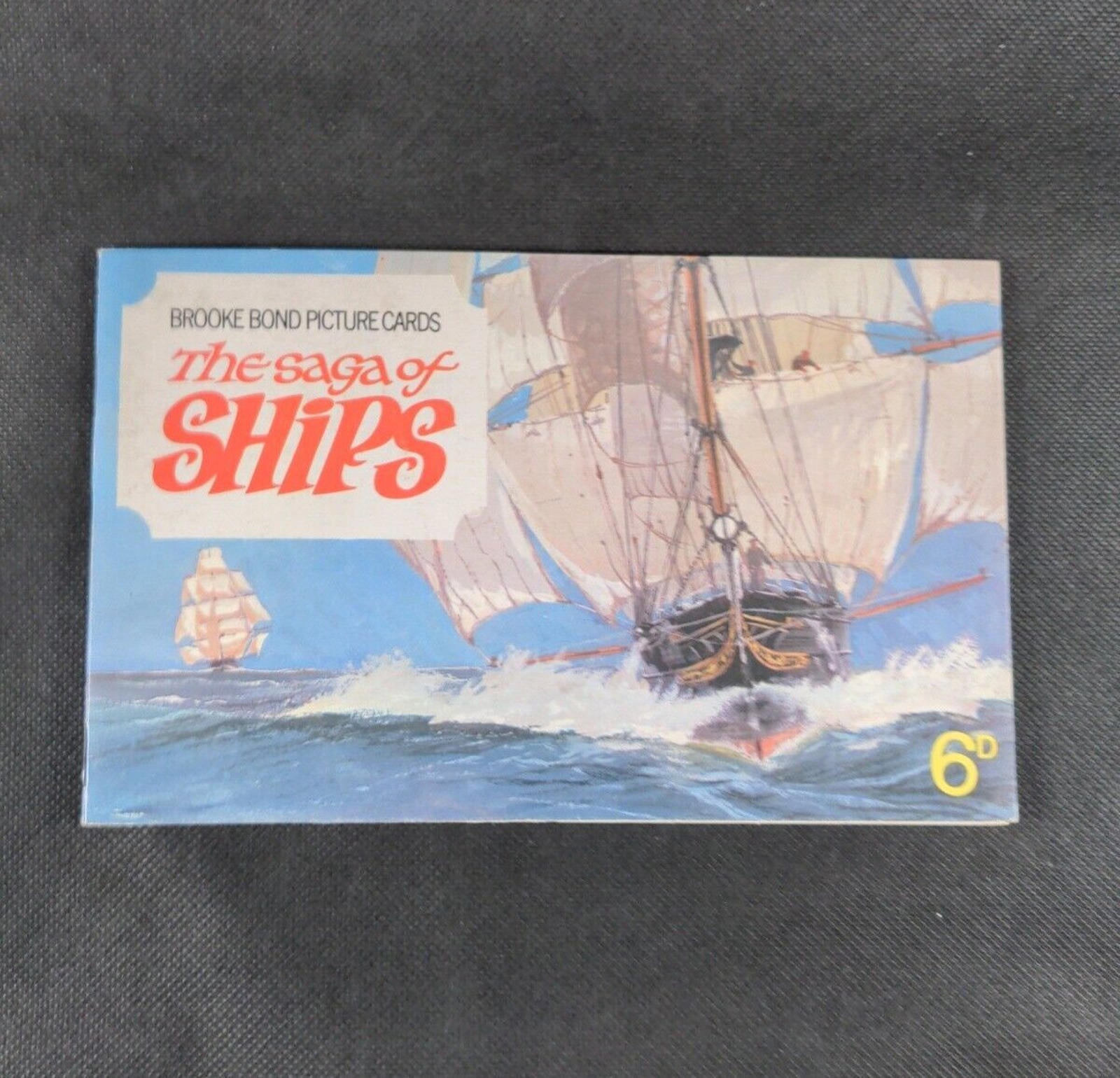Brooke Bond Picture Cards Blank/Unused Card Album The Saga Of Ships