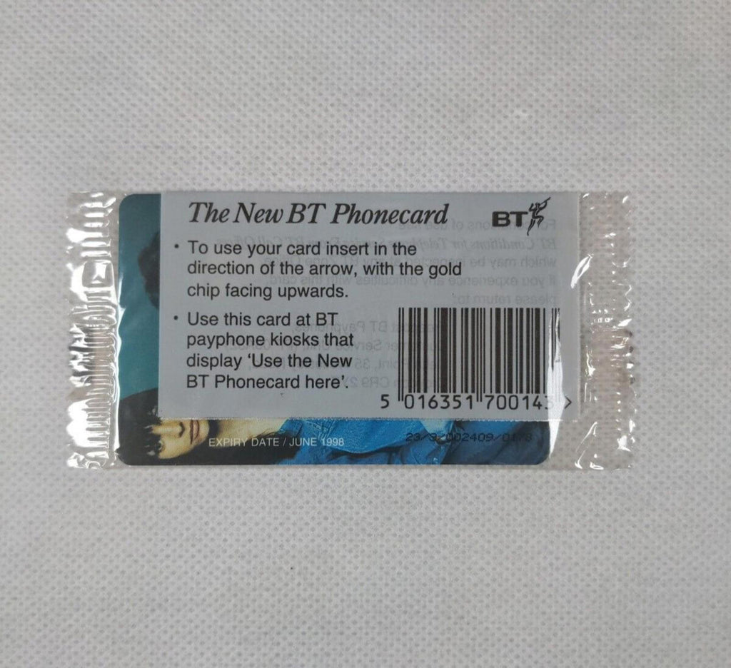 BT Phone Card GAP Store £5 Unused Vintage Chip Phonecard Unopened Sealed - Retrorama UK