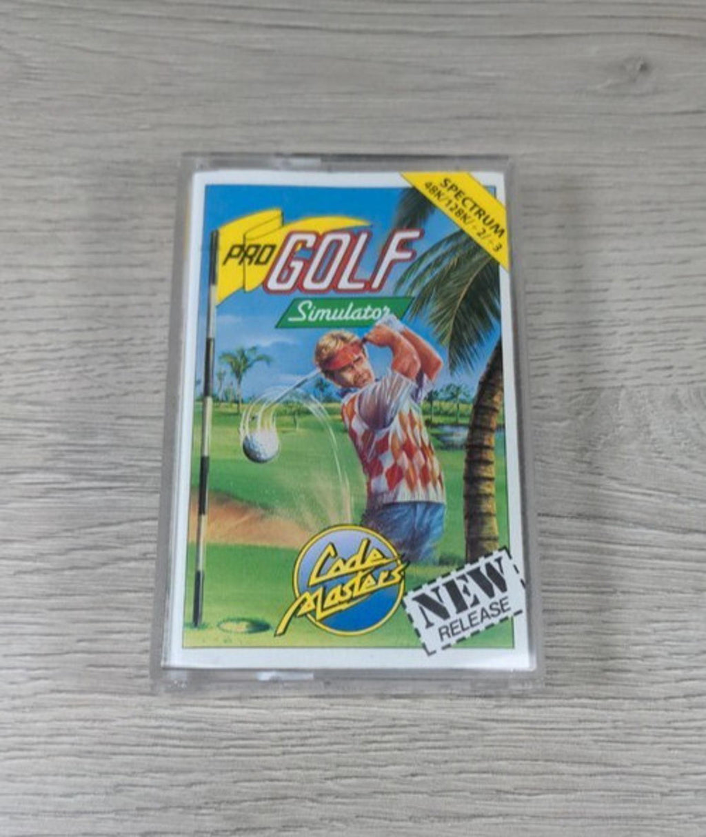 ZX Spectrum 48/128K Pro Golf Simulator Video Game Tested & Working