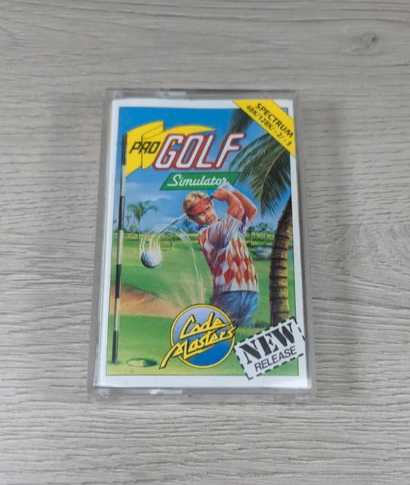 ZX Spectrum 48/128K Pro Golf Simulator Video Game Tested & Working