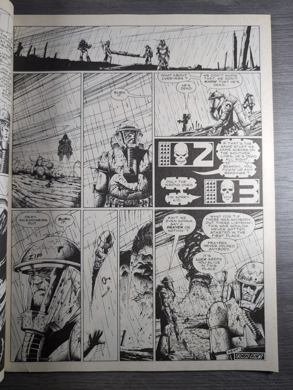 2000AD Prog 625 Featuring Judge Dread Comic 6th May 1989 Vintage Retro Comic