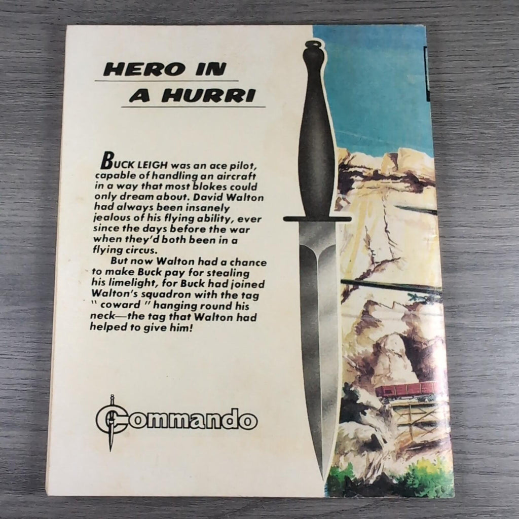 Commando Comic Issue Number 1259 Hero In A Hurri