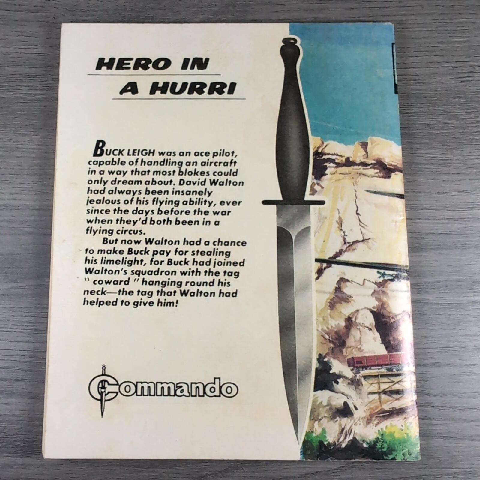 Commando Comic Issue Number 1259 Hero In A Hurri