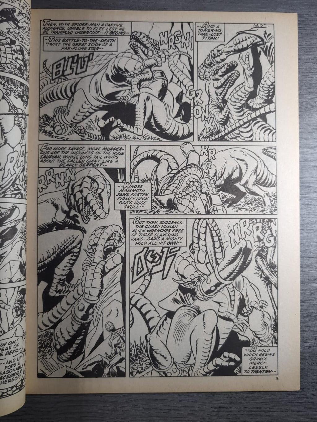 Spider-Man Comics Weekly No 147 Marvel Comics UK 6th December 1975 Vintage Comic