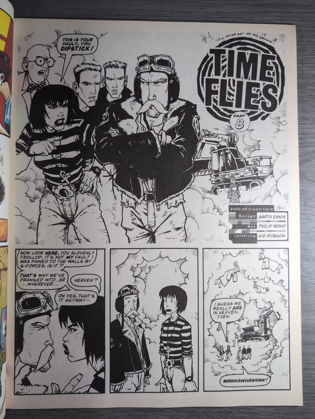 2000AD Prog 707 Featuring Judge Dredd Comic 1st Dec 1990 Vintage Retro Comic