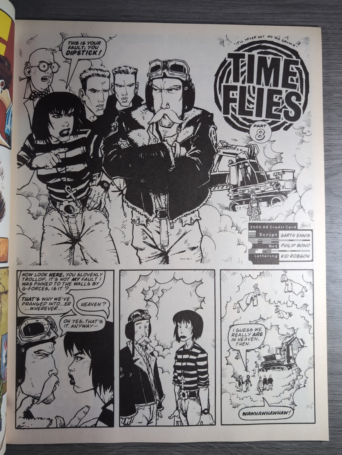 2000AD Prog 707 Featuring Judge Dredd Comic 1st Dec 1990 Vintage Retro Comic