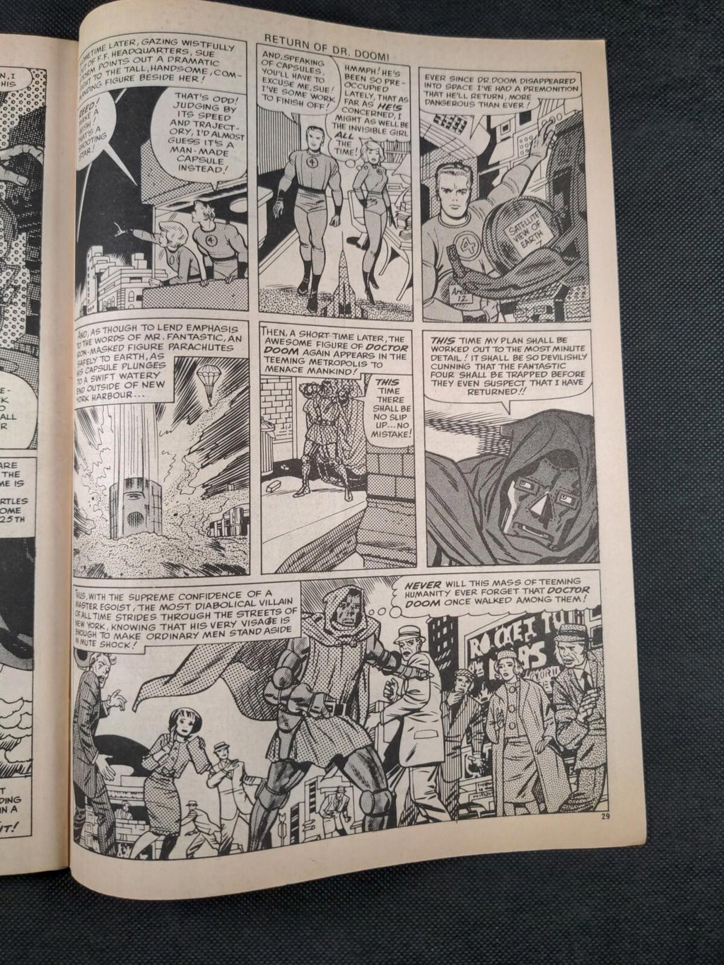 Mighty World of Marvel Issue No 64 December 1973 Vintage Marvel UK Comic - Retrorama UK