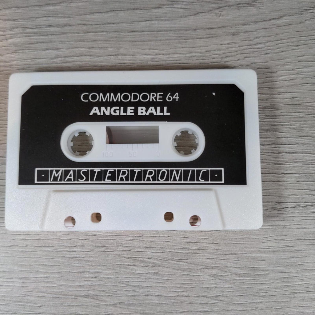 Angle Ball Commodore 64 C64 Game Cassette Tested & Working