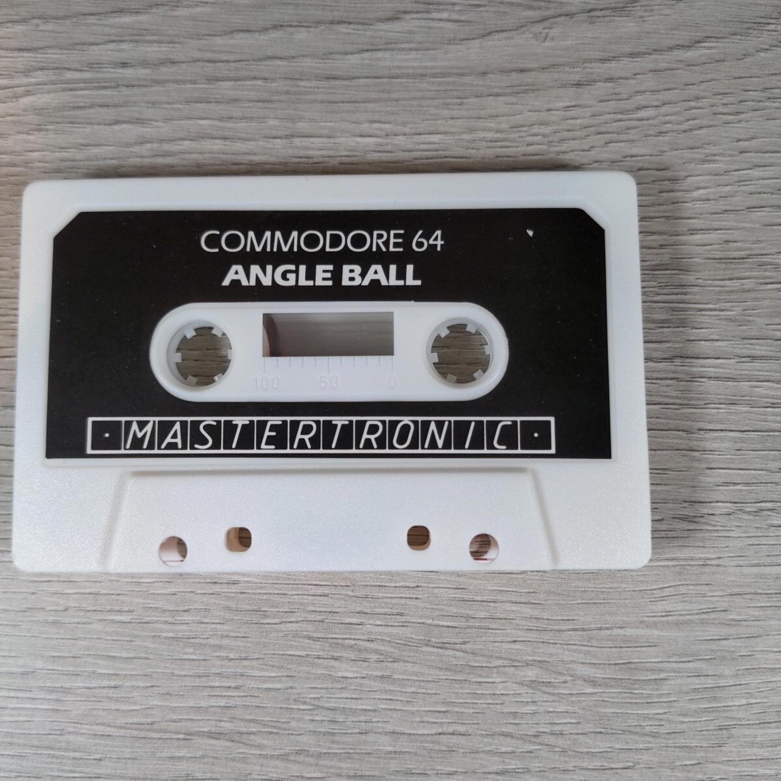 Angle Ball Commodore 64 C64 Game Cassette Tested & Working