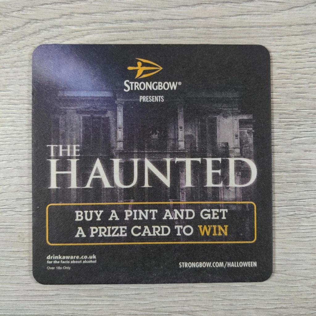 Strongbow Dark Fruit 4 x Beer Mats Pub Bar Coaster Breweriana - Retrorama UK