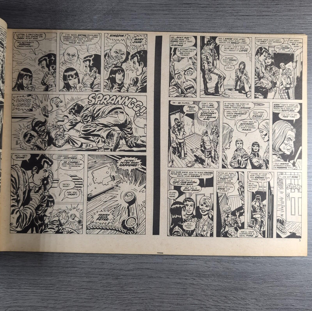 Super Spider-Man With The Super Heroes No. 191 Marvel Comics 6th October 1976