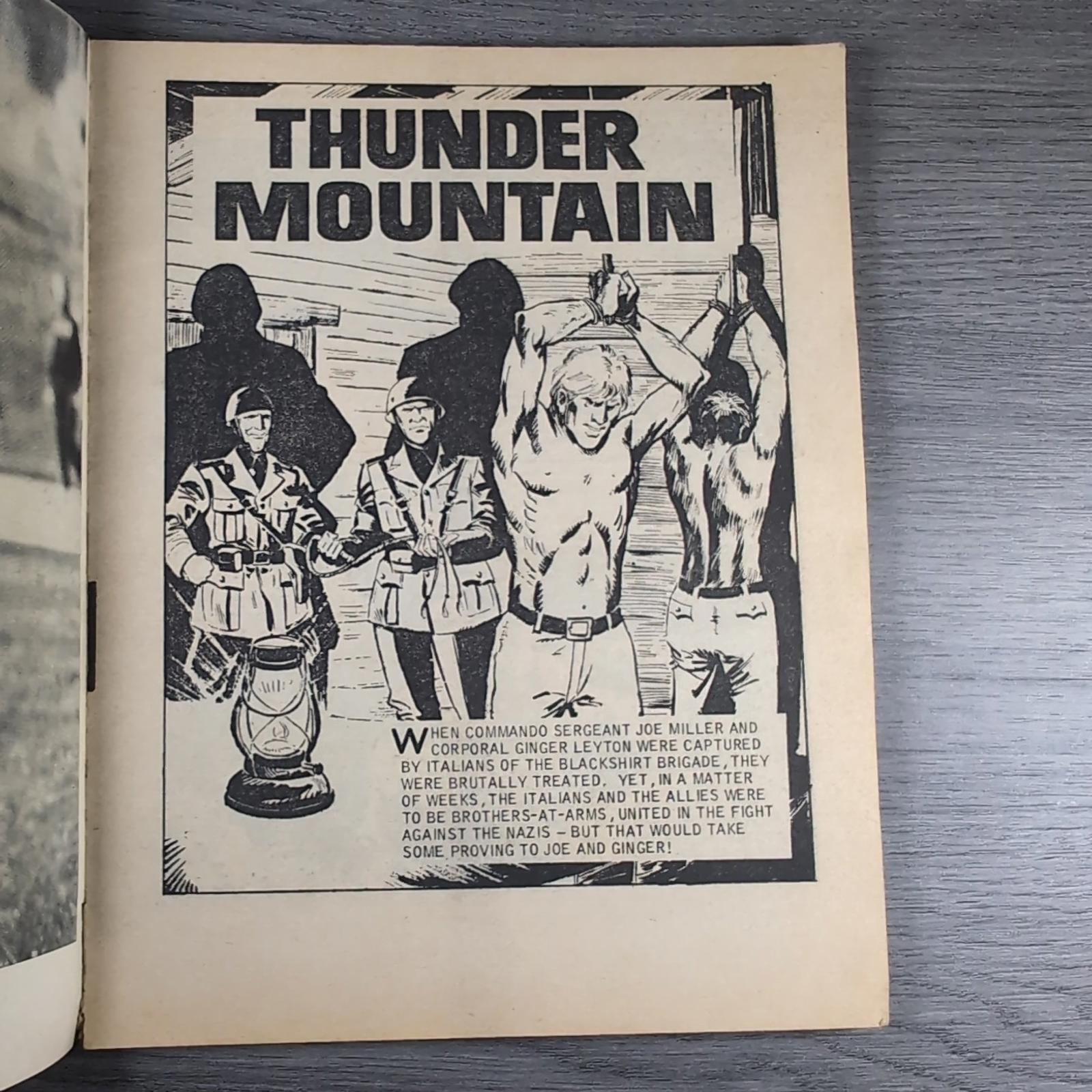 Commando Comic Issue Number 842 Thunder Mountain