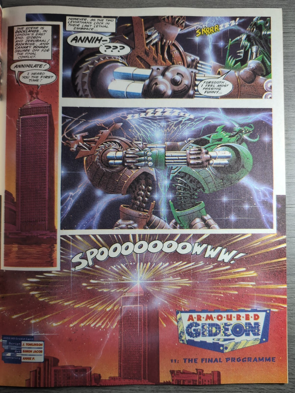 2000AD Prog 839 Featuring Judge Dredd Comic 12th June 1993 Vintage Retro Comic