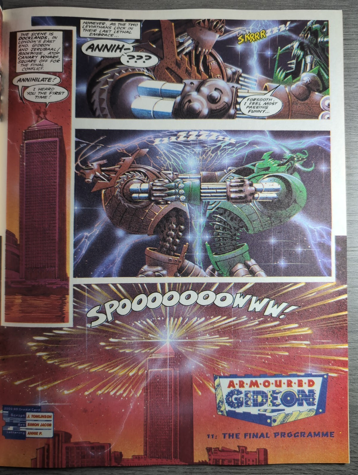 2000AD Prog 839 Featuring Judge Dredd Comic 12th June 1993 Vintage Retro Comic