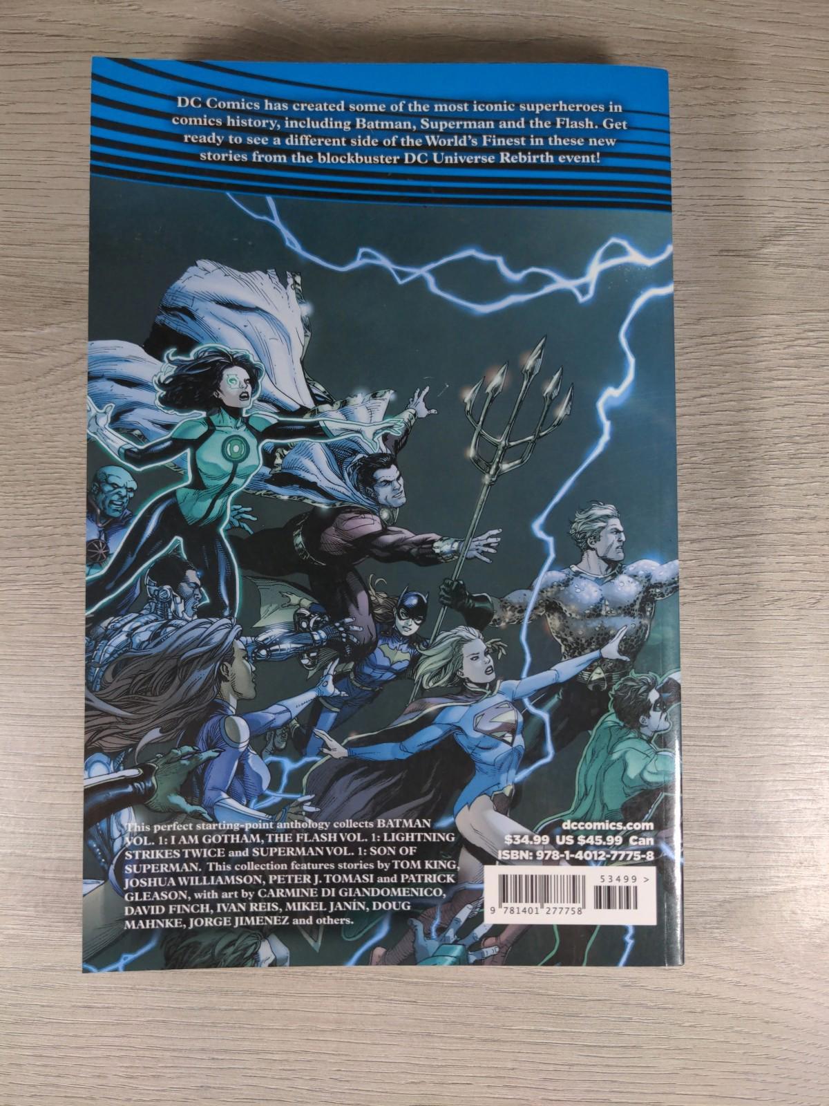 DC Universe: Rebirth Anthology by Joshua Williamson Paperback Graphic Novel