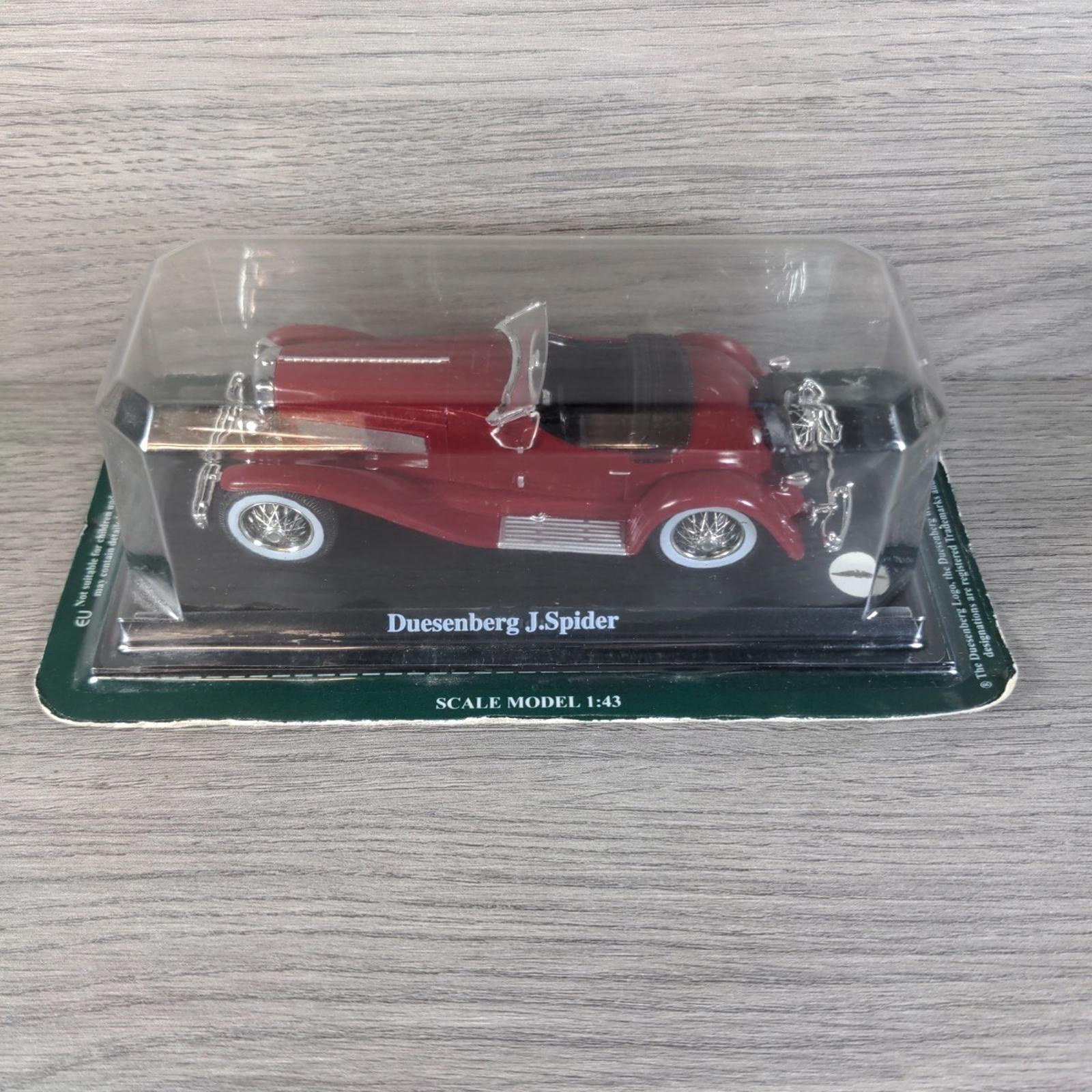 Del Prado Ultimate Car Collection Duesenberg J Spider 1:43 Scale Diecast Model