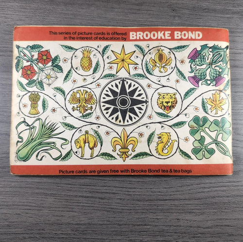 Brooke Bond Tea Picture Cards Album Flags & Emblems Of The World Complete Set