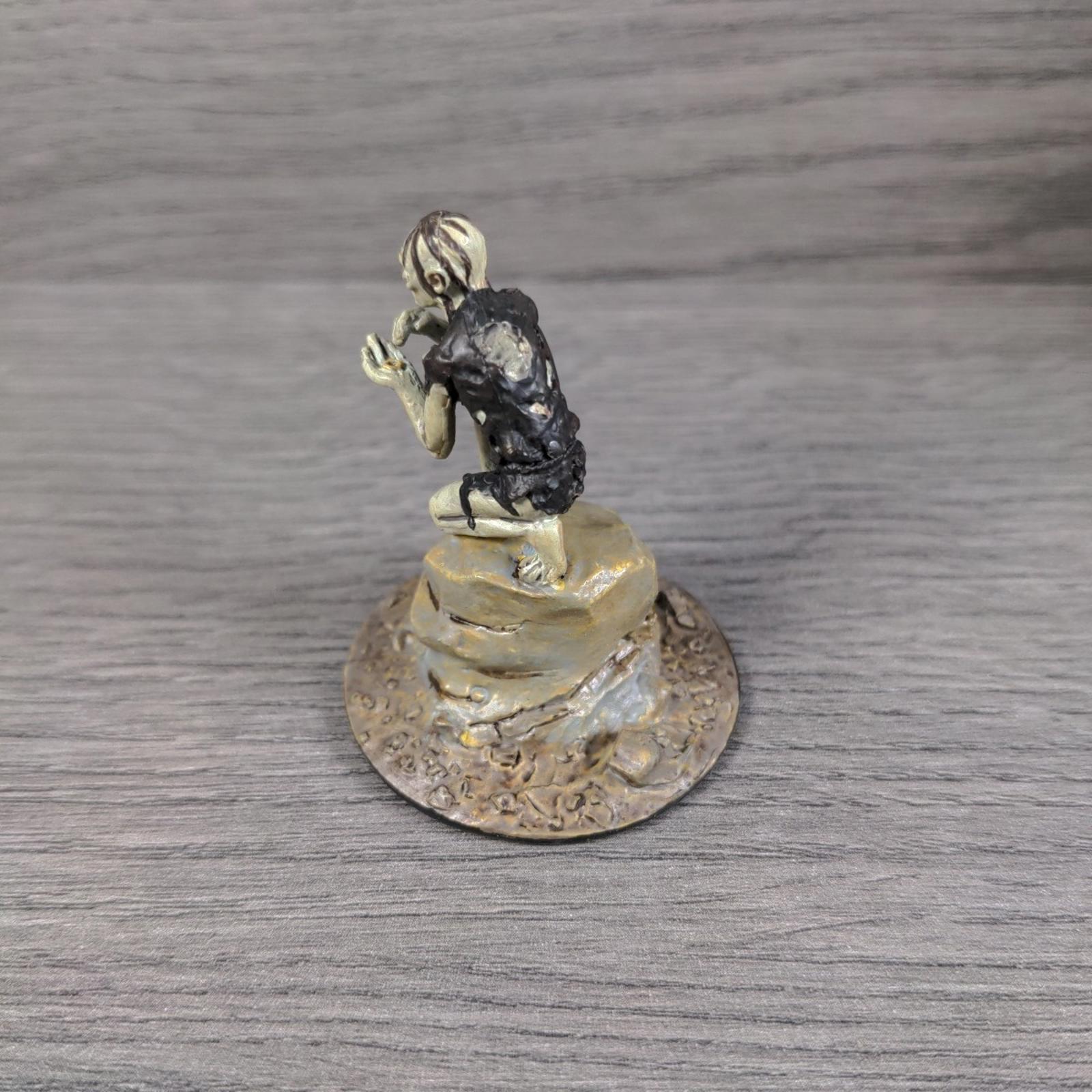 Eaglemoss Gollum Lord of the Rings Collectors Models NLP 2007 Metal Figure